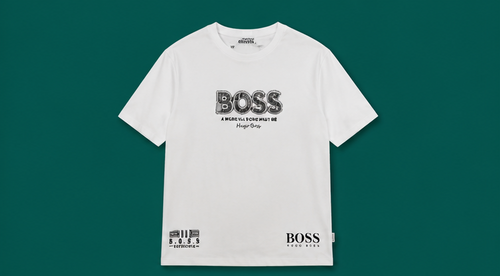 Camiseta Boss Blanca