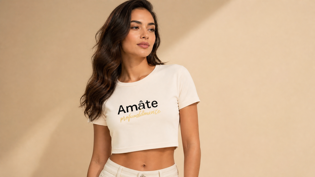 Crop Top Ámâte - Vista frontal