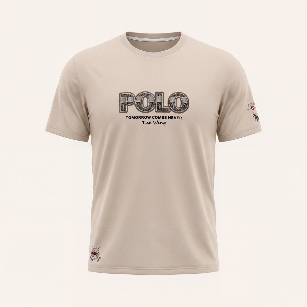 Camiseta Polo Beige